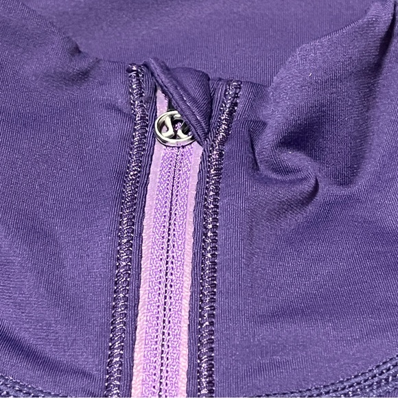 lululemon athletica Half Zip Running Jacket Size 8 - Picture 8 of 10
